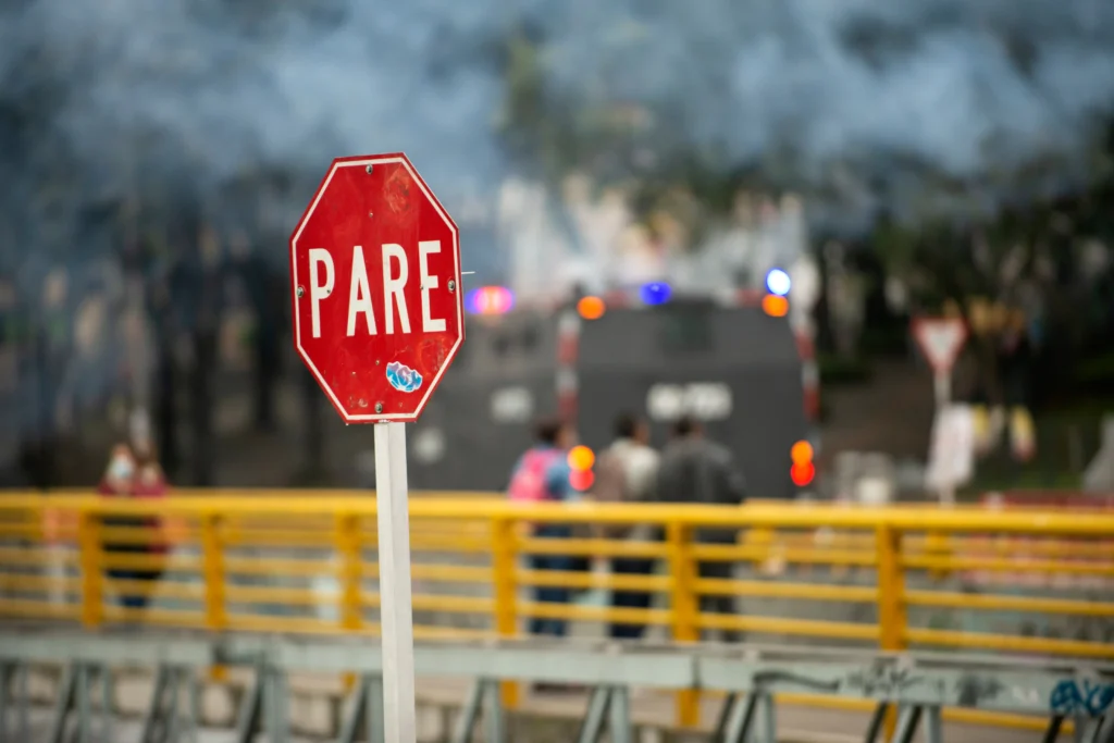 bloqueos viales